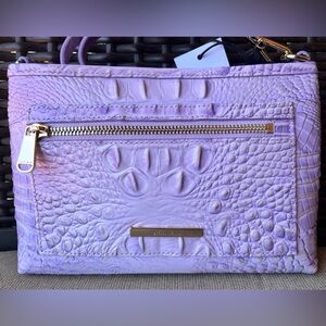 NWT Brahmin VIDA in GENTLE LAVENDER Melbourne Crossbody Bag